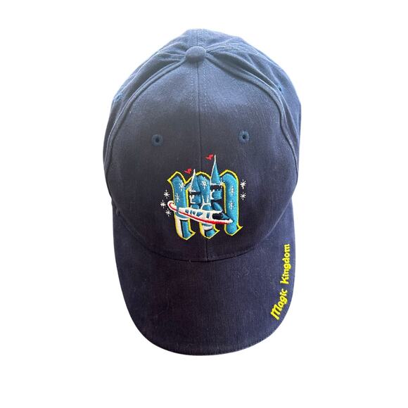 Disney World Magic Kingdom Official Adult Adjustable Baseball‎ Hat 100% Cotton - Picture 1 of 7